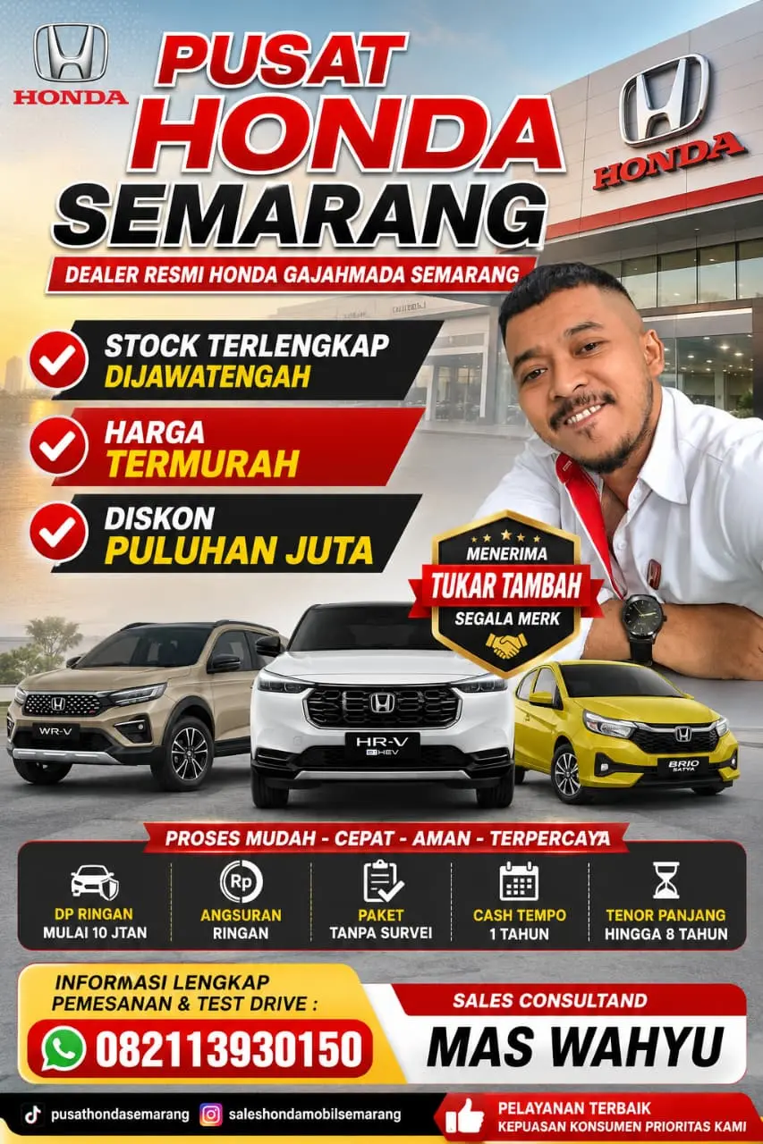 Promo Spesial Honda Semarang Agustus 2026