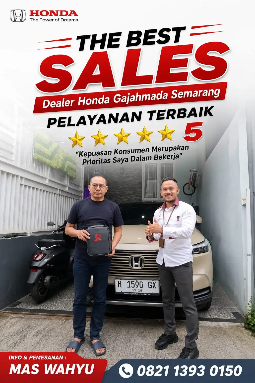 Wahyu - Sales Consultant Honda Semarang